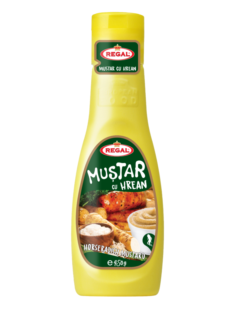 Mustar cu Hrean Regal 450g